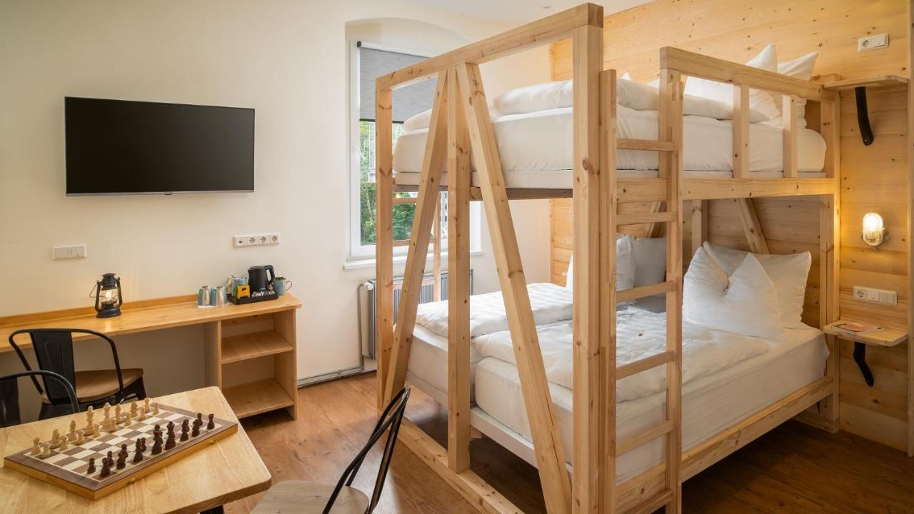 Bodetaler Basecamp Lodge - Bergsport- Und Naturerlebnishotel Rubeland Zewnętrze zdjęcie